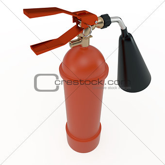 Fire extinguisher, 3D