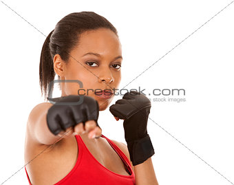 female fighter