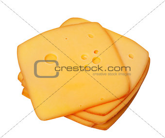 Slices of cheese 