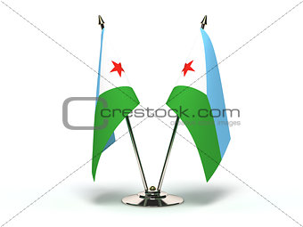 Miniature Flag of Djibouti