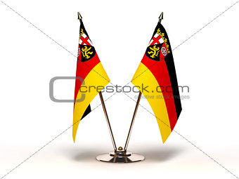Miniature Flag of Rhineland Palatinate