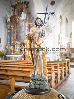 Statue in Sanct Georg church