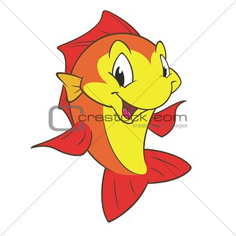 Red Yellow Fish