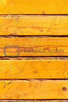 wooden yellow wall