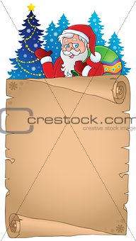 Christmas thematic parchment 4