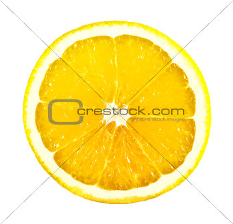 Piece of the lemon.