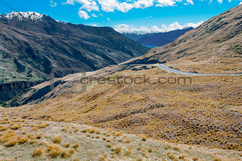 New Zealand Mountain Road