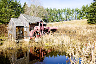grist mill near Guilhall, Vermont, USA
