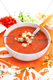 Fresh Gazpacho soup