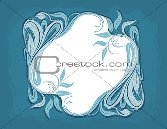 vector holiday frame
