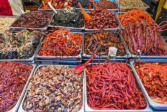 Seoul Market Food