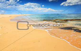 Beautiful Australian Beach in summer