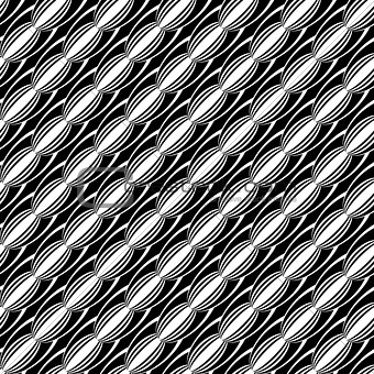 Design seamless monochrome striped diagonal background