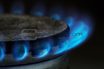 Gas burning