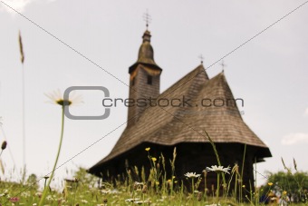 old church from Maramuresh, Romania