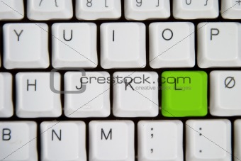 Computer Keyboard Letter L