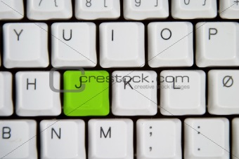 Computer Keyboard Letter J