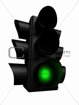 green traffic light