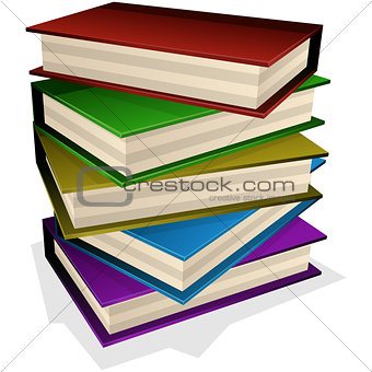 pile of books