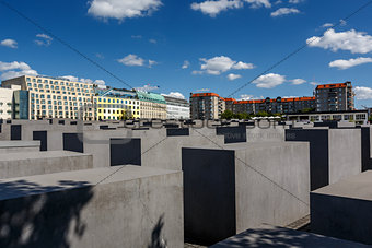 The Jewish Holocaust Memorial in Central Berlin, Germany