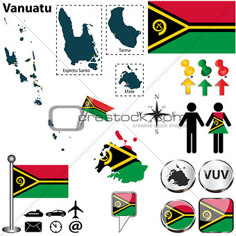 Map of Vanuatu