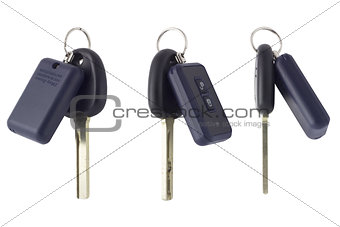 Photo car key and alarm fob