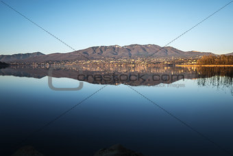 Lake of Varese, panorama
