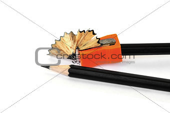pencil sharpener shavings