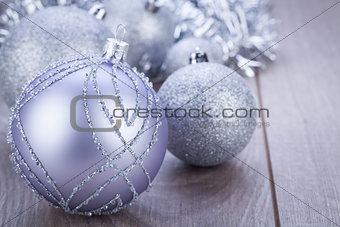 festive glitter christmas decoration