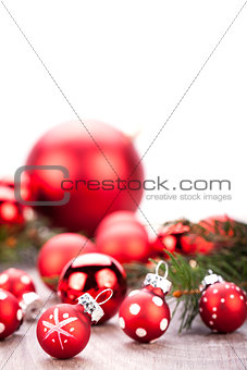 festive glitter christmas decoration