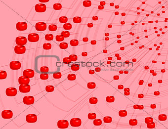 abstract background blood