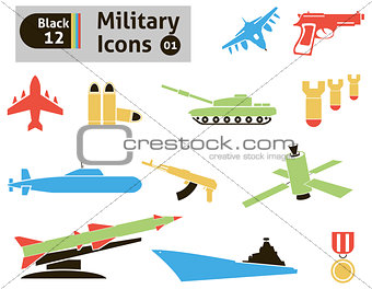 Military icons
