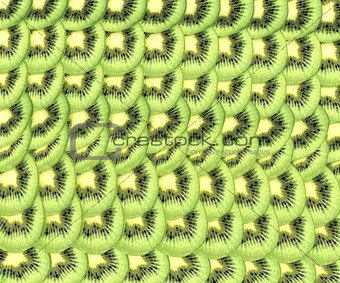 slices of kiwi background 