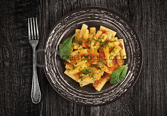 Penne Pasta with tomato