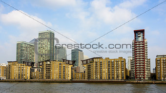 Canary Wharf skyline, London