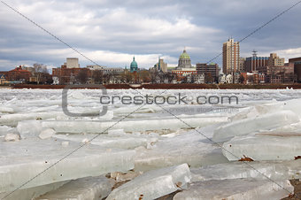 Ice Breaking at Harrisburg