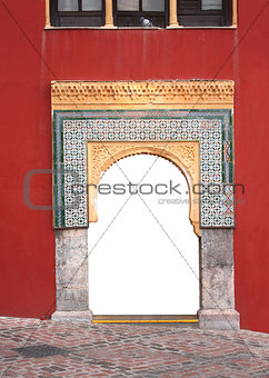 Arch in Great Mosque, Cordoba