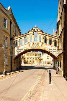 The Bridge of Sighs, Oxford, Oxfordshire, England
