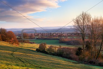Rural English landscape