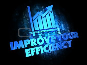 Improve Your Efficiency on Digital Background.