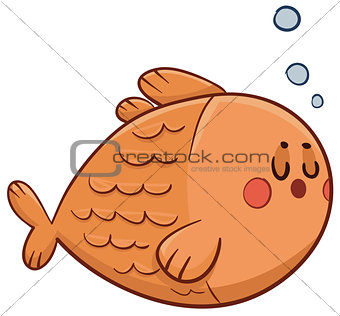 Cute Fish Swimming