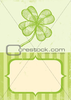 clover with four leaves 