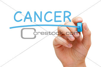 Cancer Blue Marker