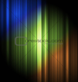 Hi-tech abstract colorful striped background