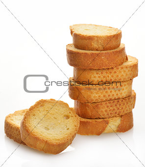 Pile Of Bread Rusks