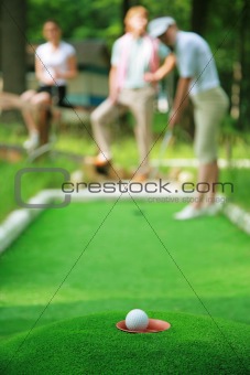 Ball for a golf