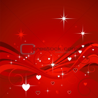 hearts background mien
