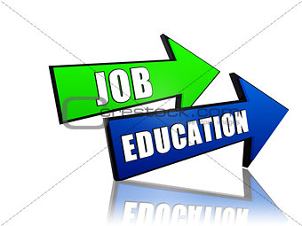 job education in arrows