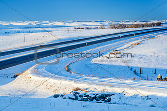 winter travel in Colorado