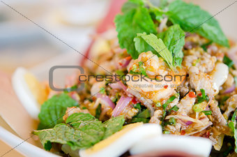 thai spicy food